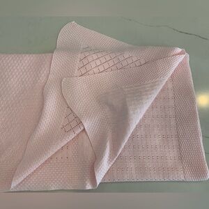 MAYORAL Soft Pink Knit Baby Blanket